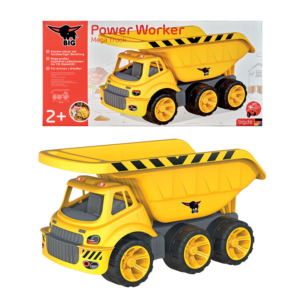 Big Power Worker 65cm Mega Truck Kids/Children Sand-Pit Toy 2y+