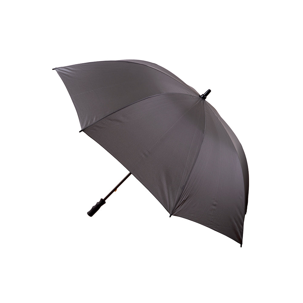 Bobbie J Classic Manual Open Golf Umbrella - Charcoal Grey