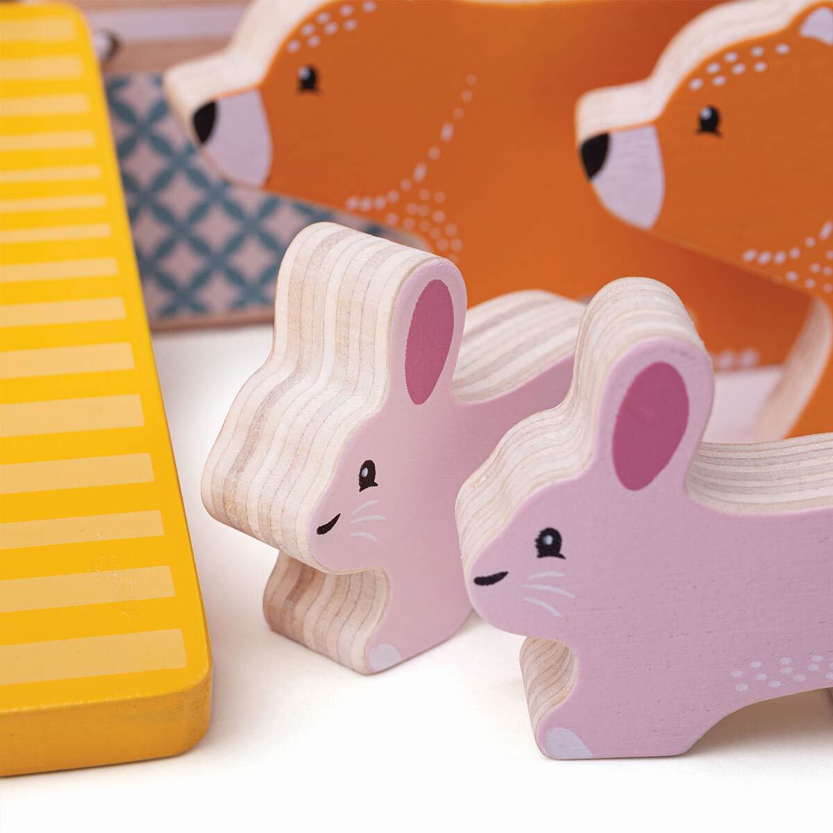 Bigjigs Toys 33.7cm FSC Noah's Ark Kids Wooden Toy 12m+