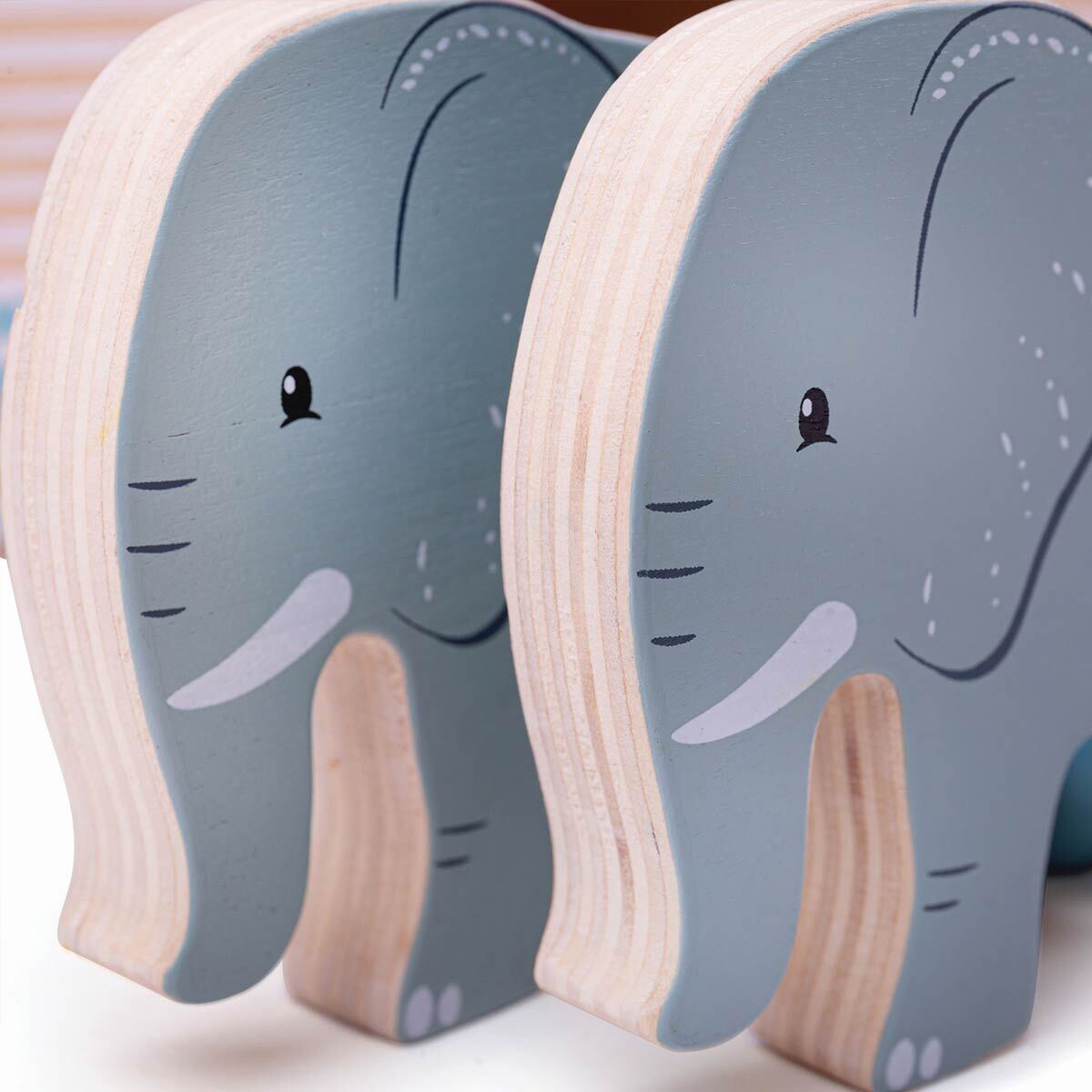 Bigjigs Toys 33.7cm FSC Noah's Ark Kids Wooden Toy 12m+