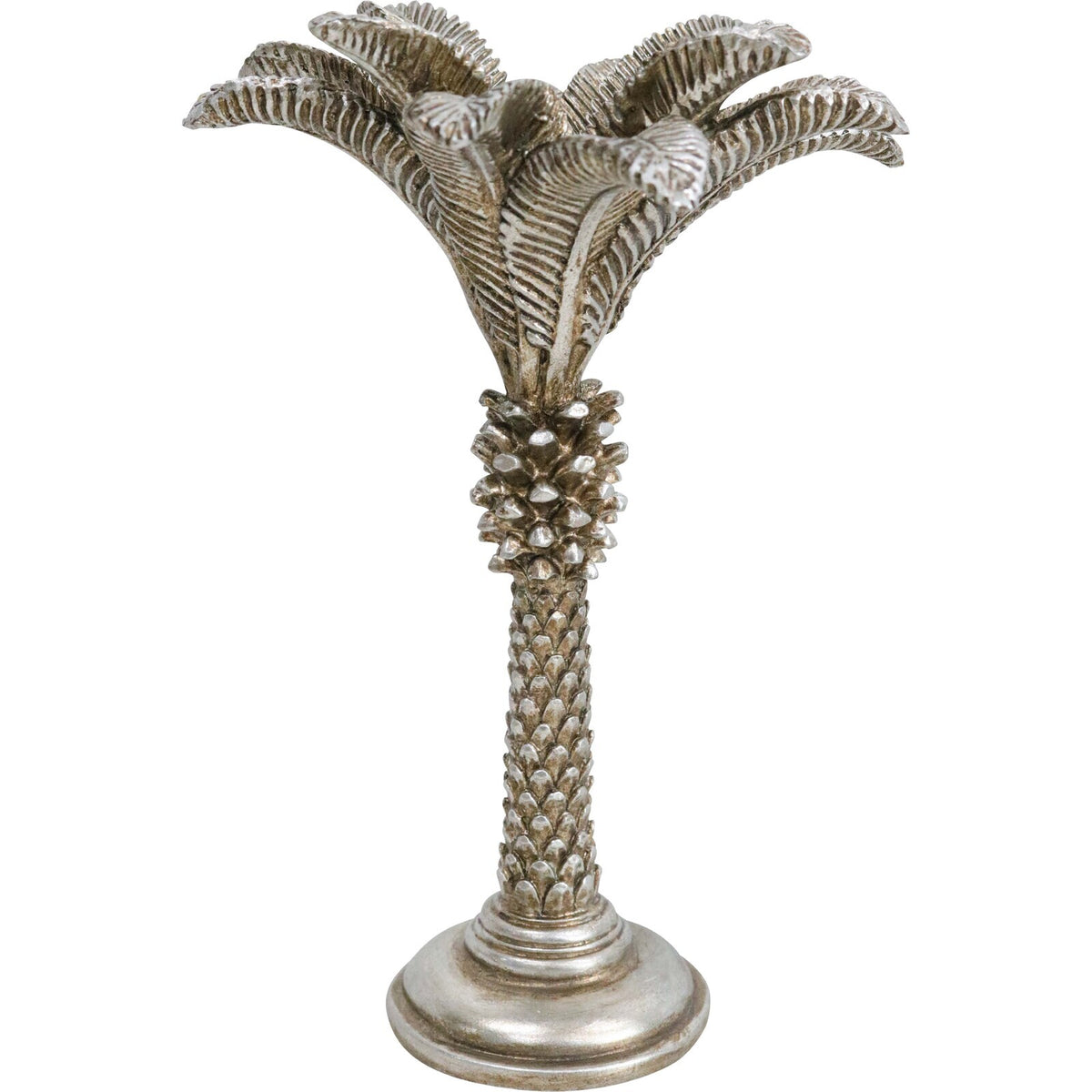 2PK LVD Queen Palm Champagne Candle Holder Large Decorative Ornament Home Decor