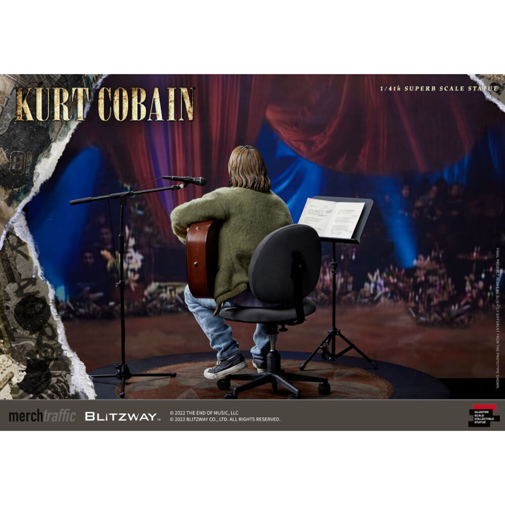 Kurt Cobain - Kurt Cobain 1:4 Scale Statue Collectible Figure