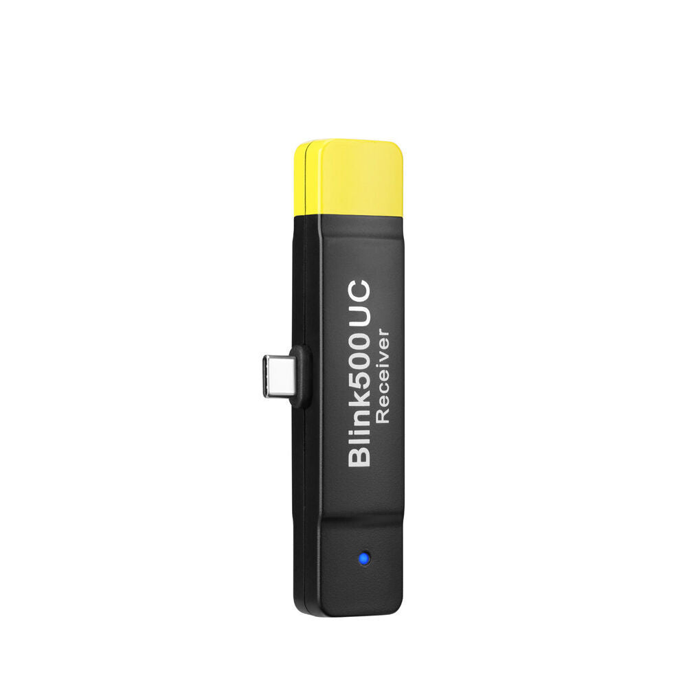 Ultracompact 2.4GHz Wireless Microphone Dual-Receiver For USB-C Devices
