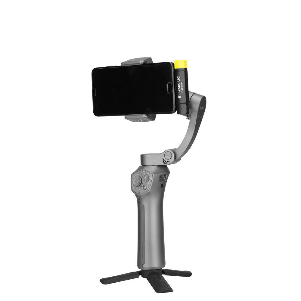 Ultracompact 2.4GHz Wireless Microphone Dual-Receiver For USB-C Devices