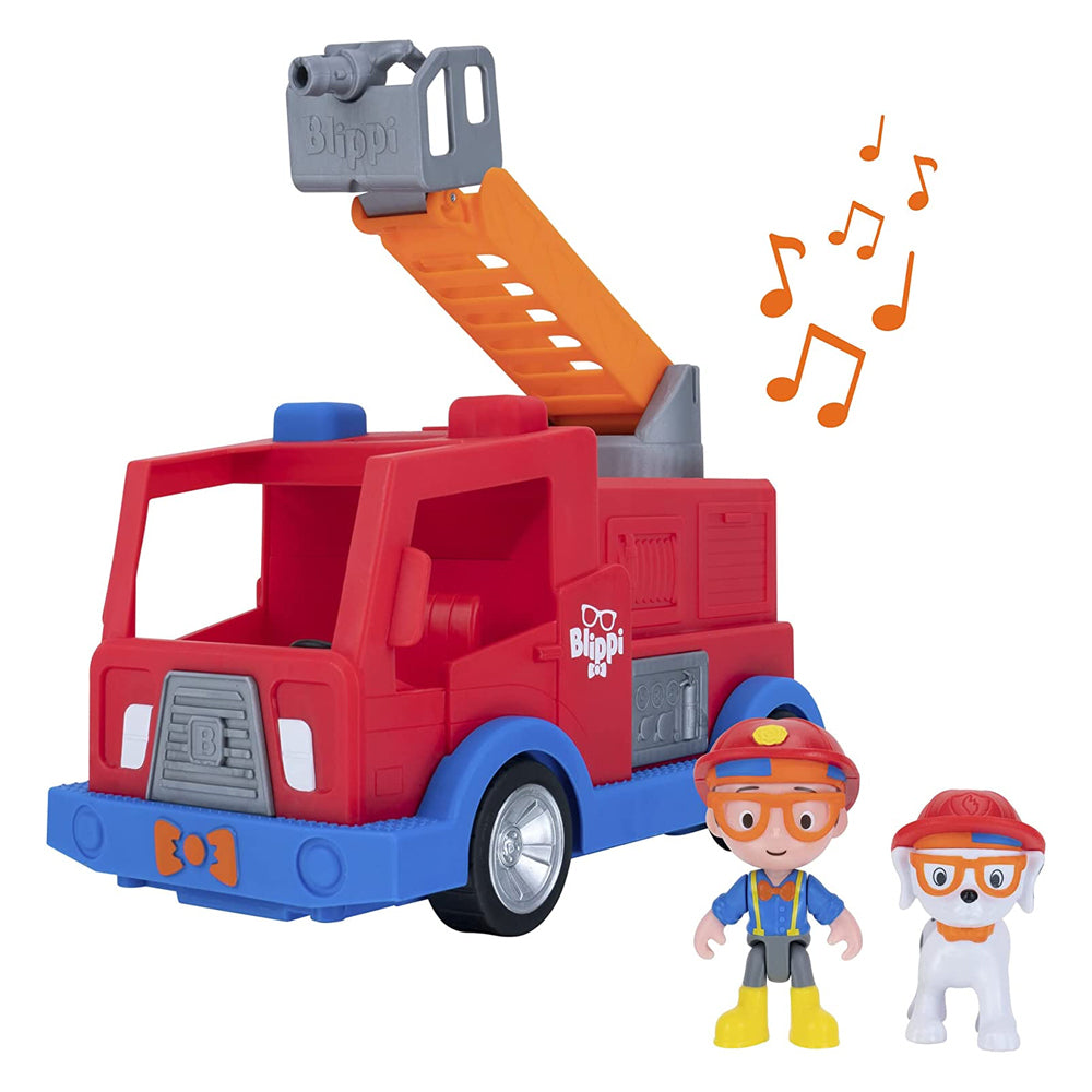 Blippi Feature Vehicle Fire Truck Kids Toy 3+