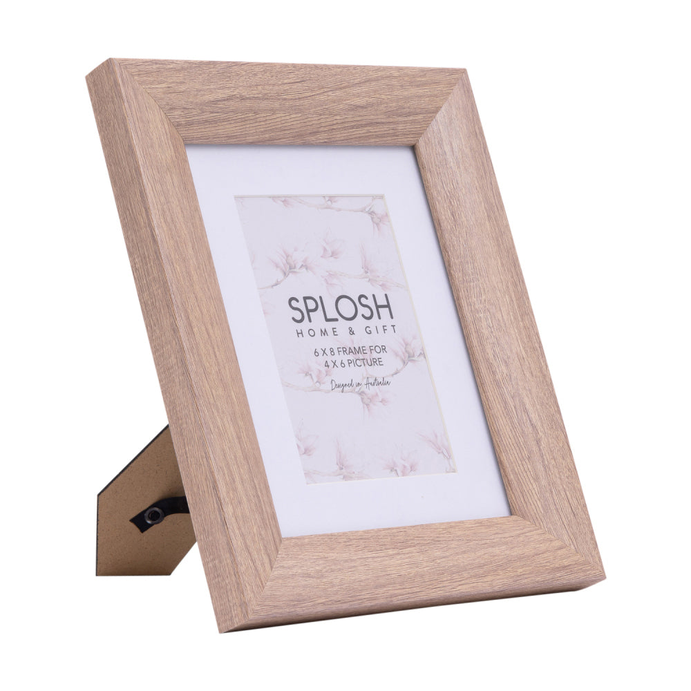 2PK Splosh Blossom 4x6" Wooden Picture Frame Photo Holder Wall Hanging