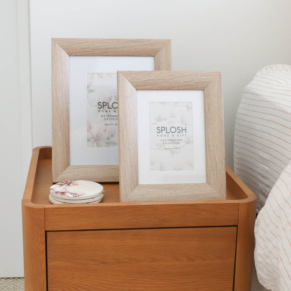2PK Splosh Blossom 5x7" Wooden Picture Frame Photo Holder Wall Hanging