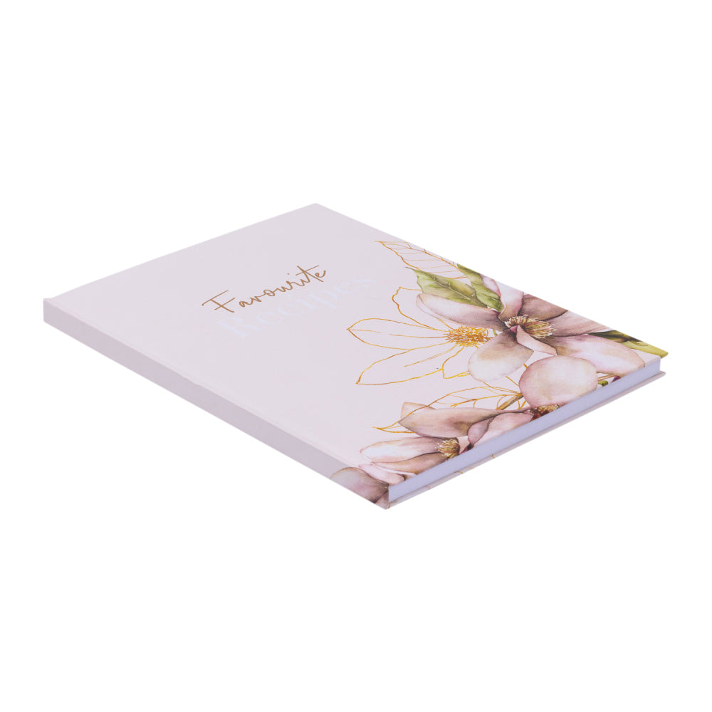 Splosh Blossom Recipe Book 100-Lined Pages Notebook Hardcover