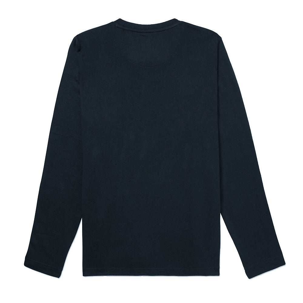 Tommy Hilfiger Men's Size L Sleepwear French Terry Longsleeve Crew Neck Dark Navy