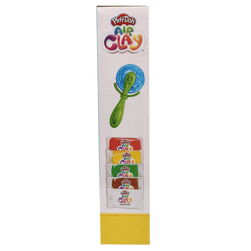 Play-Doh Air Dry Clay Pizza Parlour Set Mess-Free 5 Bright Colours Kids Kit 4y+