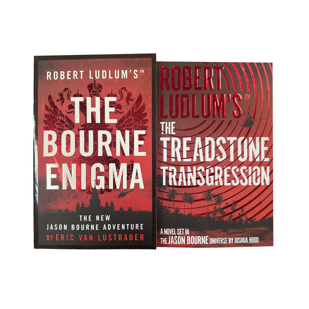 Robert Ludlum Jason Bourne Set of 2 Paperback Books/Novels Joshua Hood