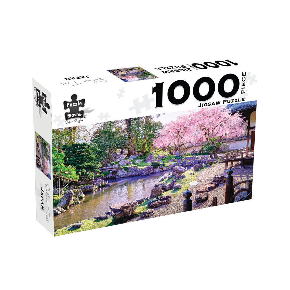 1000pc Puzzlemaster Jigsaw Puzzle Sakura Trees Japan Anti Glare Finish 12y+