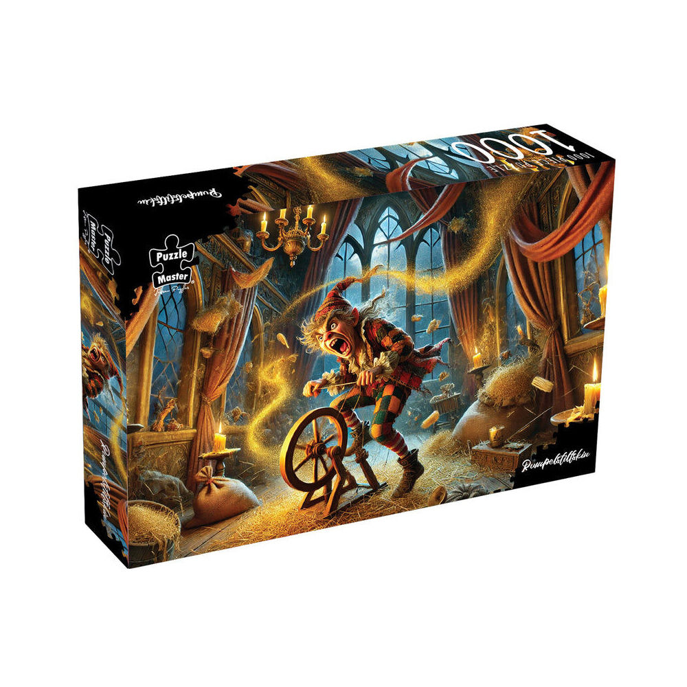 1000pc Puzzlemaster Jigsaw Puzzle Rumpelstiltskin Fairy Tale Artwork 12y+