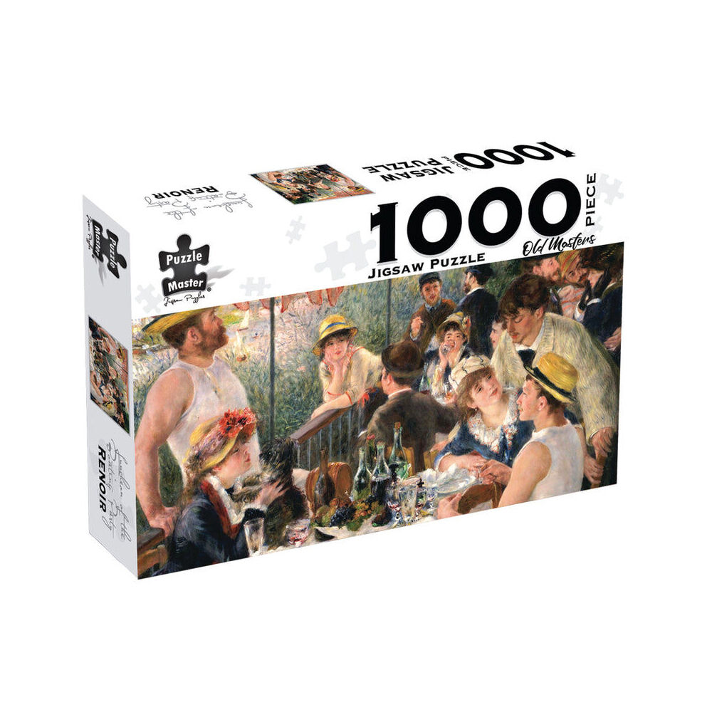 1000pc Puzzlemaster Jigsaw Puzzle Renoir Luncheon Of The Boating Party 12y+