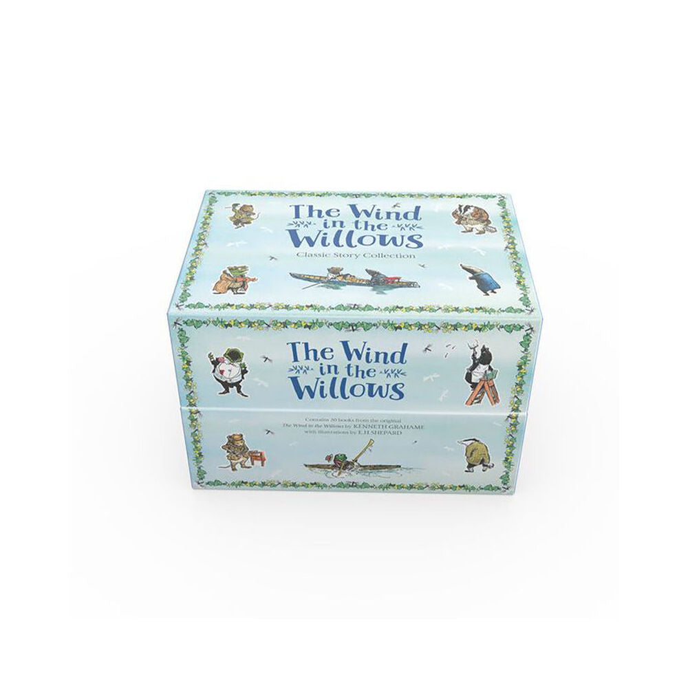 Wind in The Willows Classic Story Collection 20 Hardback Book Set w/ Case 8y+