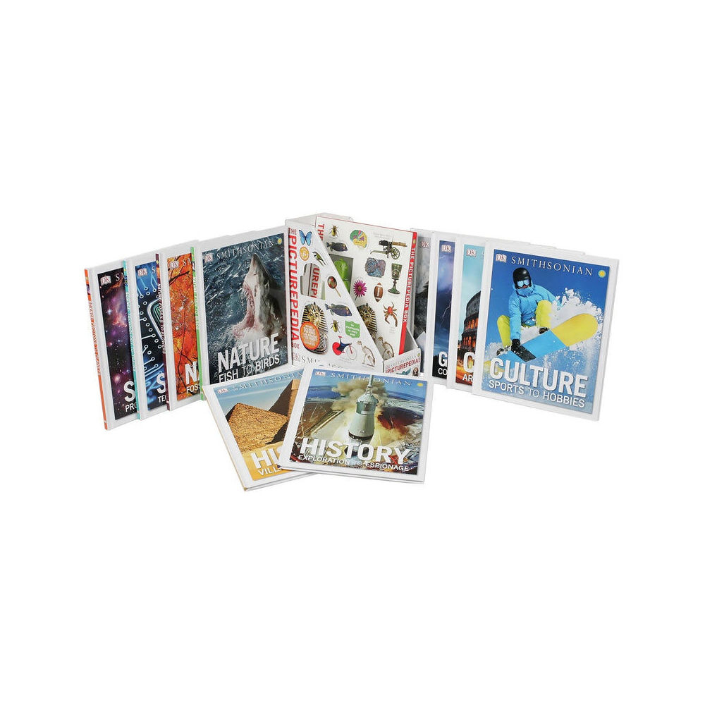 The Smithsonian Picturepedia Box 10 Paperback Book Collection DK Publishing