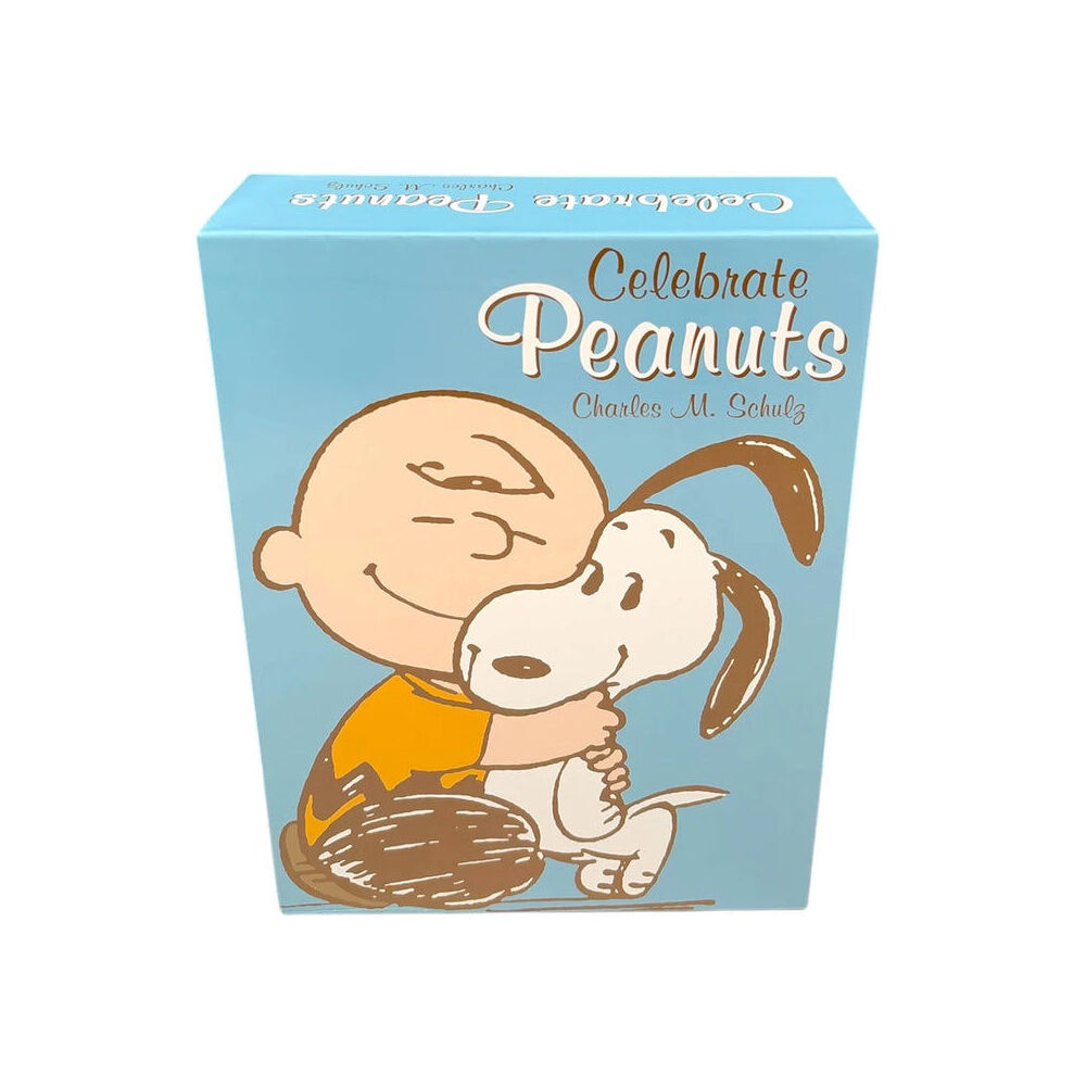 Celebrate Peanuts 2 Hardback Book Slipcase Set Charles M Schulz