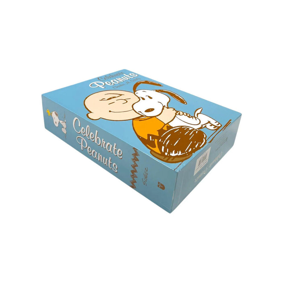 Celebrate Peanuts 2 Hardback Book Slipcase Set Charles M Schulz