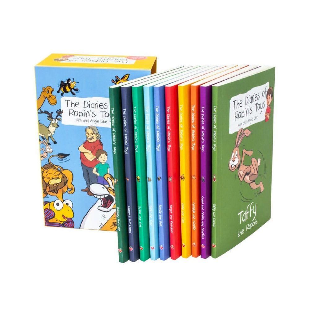The Diaries of Robin's Toys 10 Paperback Book Set Ken and Angie Lake