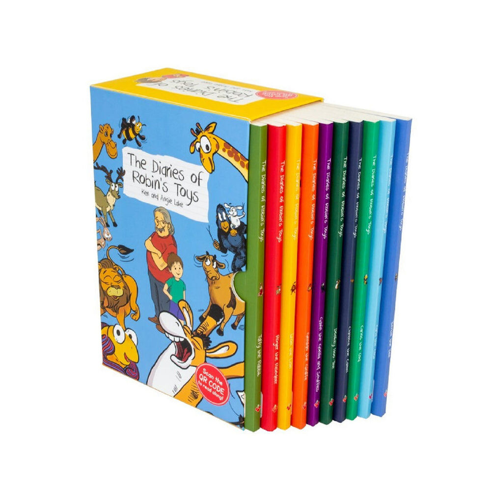 The Diaries of Robin's Toys 10 Paperback Book Set Ken and Angie Lake