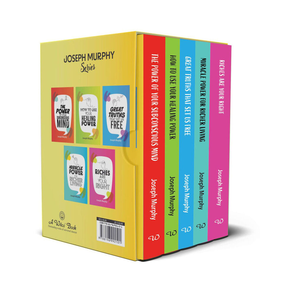Dr Joseph Murphy Box Set 5 Paperback Book Collection 900 Pages