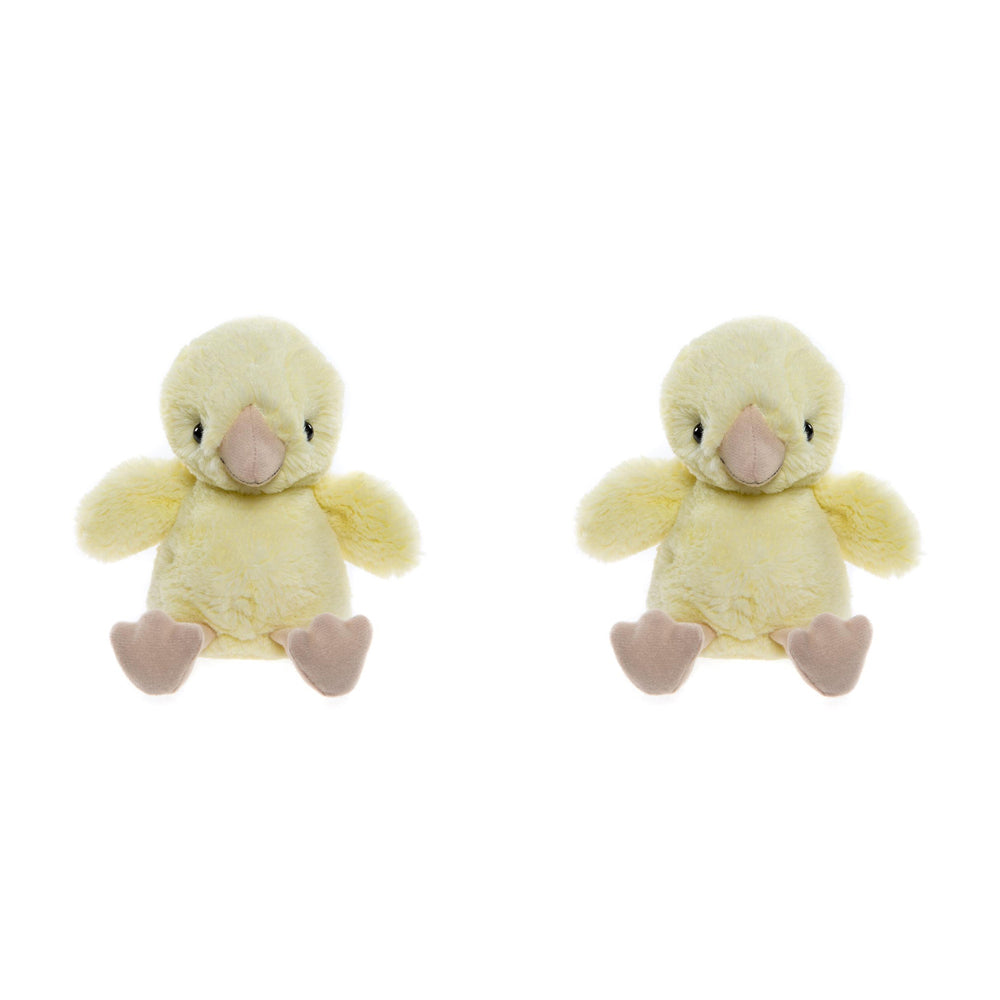 2PK Charlie Bears Bear & Me Baby Chucky Egg Chick 19x9cm - Yellow 0m+