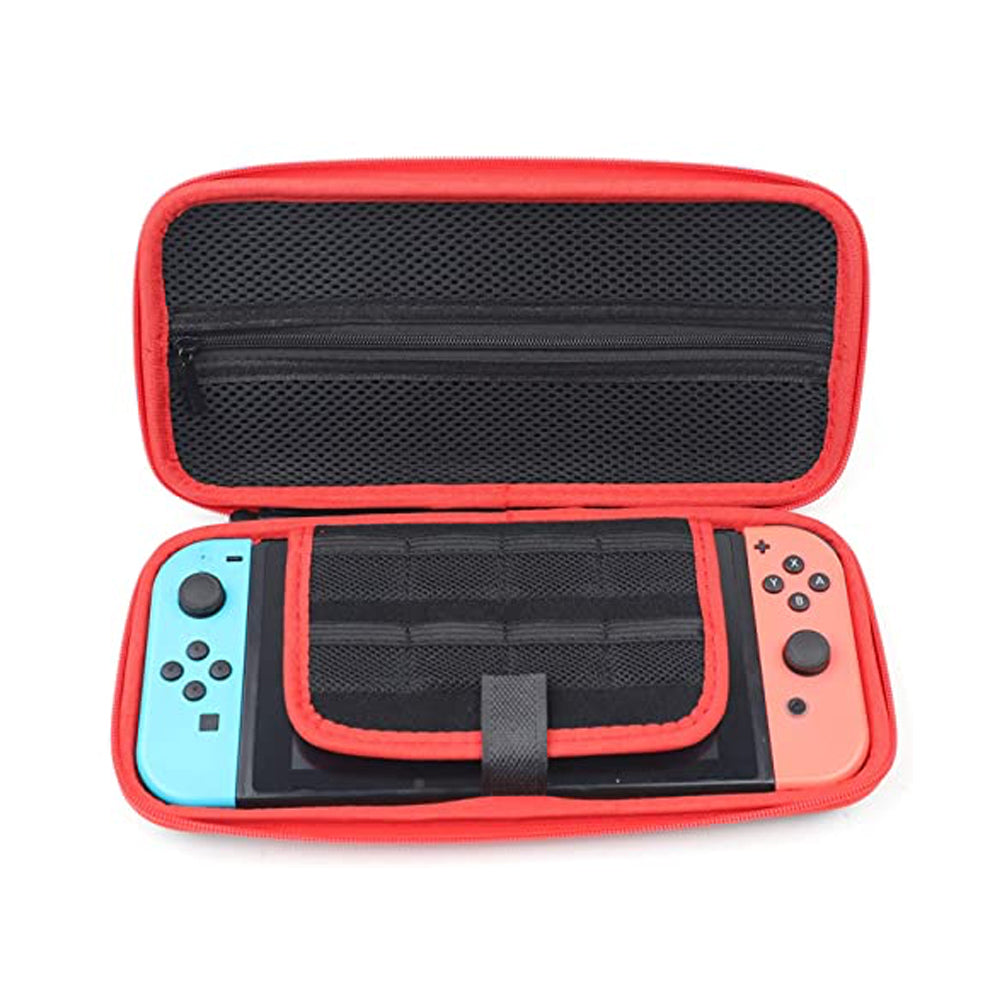3rd Earth Premium Protection Case/Kit For Nintendo Switch & Lite Black/Red