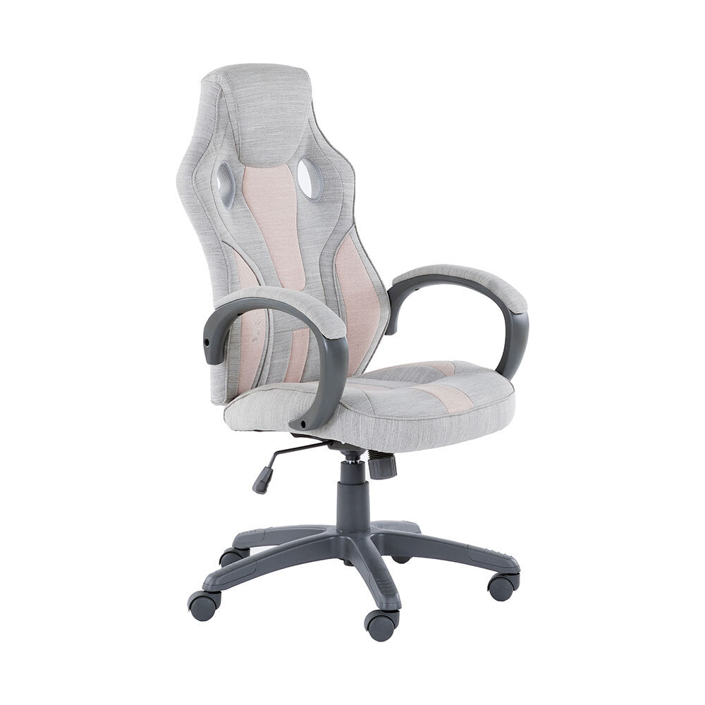 X Rocker Maverick Erganomic Junior Office Gaming Chair - Powder / Grey