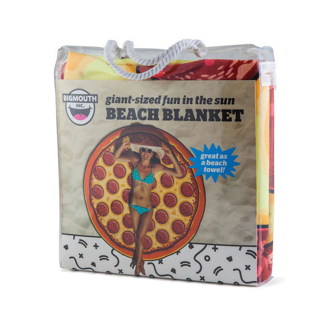 BigMouth Inc. 152cm Gigantic Pizza Beach Blanket Round