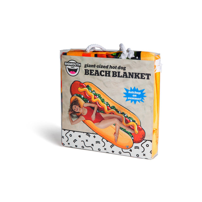 BigMouth Inc. 152cm Gigantic Hotdog Beach Blanket Mat