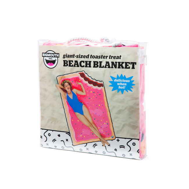 BigMouth Inc. 152cm Toaster Tart Beach Blanket Rectangle