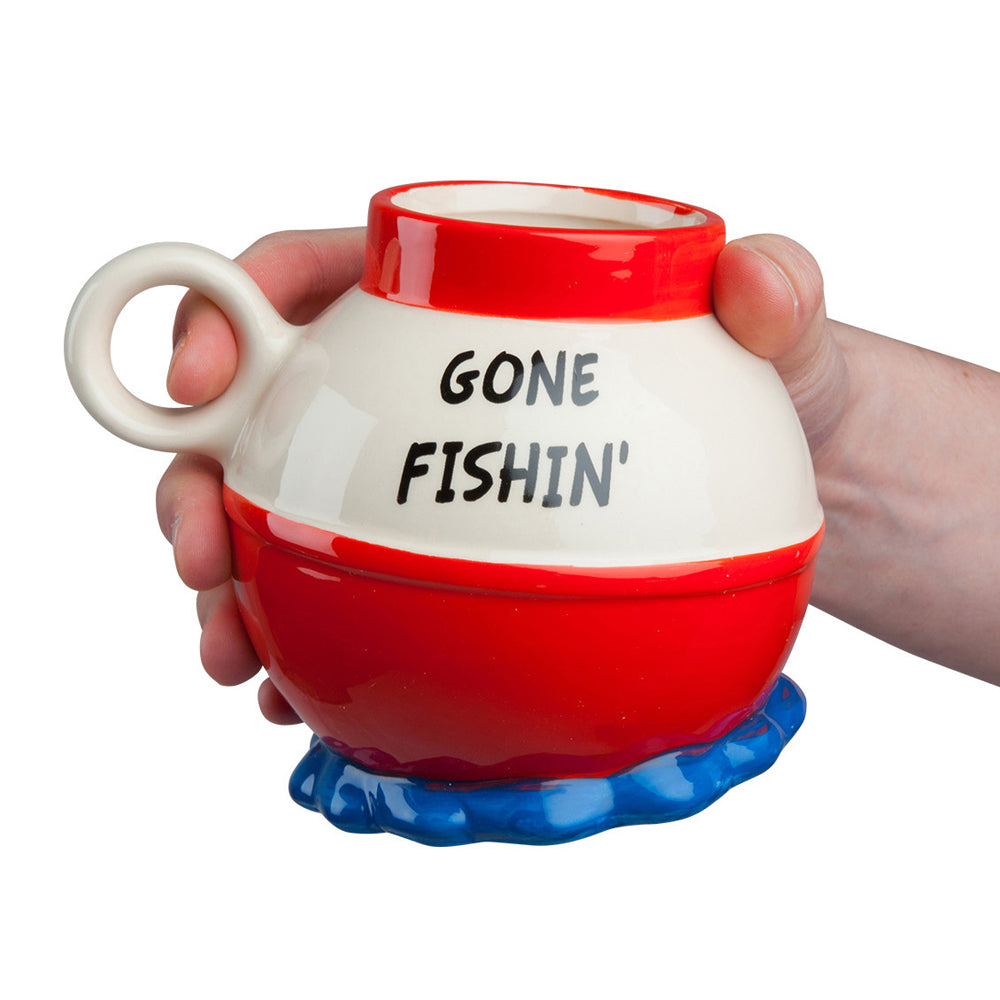 BigMouth Inc. 591ml Ceramic The Gone Fishin Coffee Mug w/ Handle