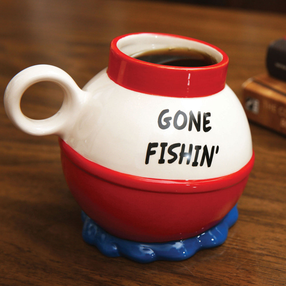 BigMouth Inc. 591ml Ceramic The Gone Fishin Coffee Mug w/ Handle