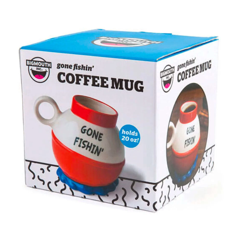 BigMouth Inc. 591ml Ceramic The Gone Fishin Coffee Mug w/ Handle