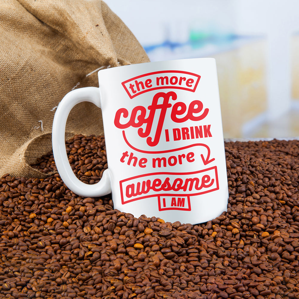 BigMouth 64oz Coffee Mug w/ Handle Drinkware XL I'm Awesome