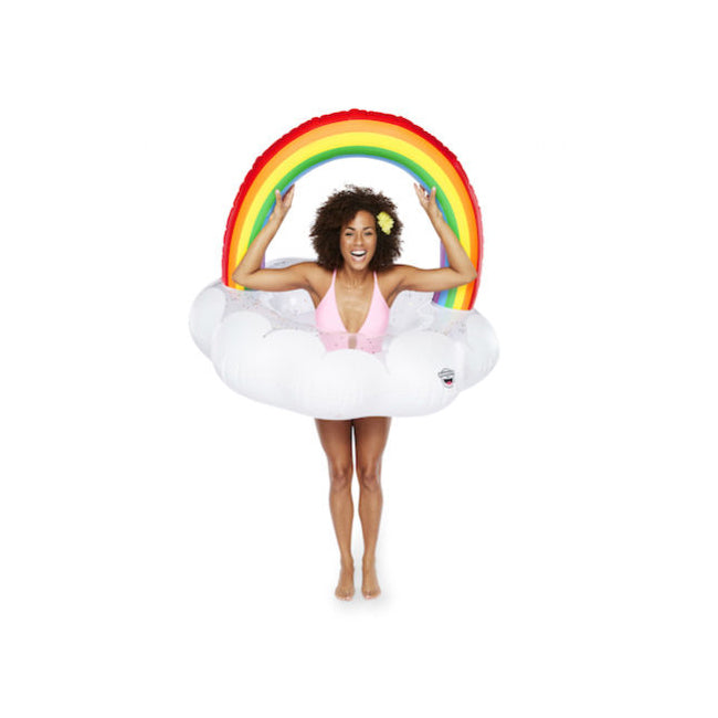 BigMouth Inc. Inflatable 122cm Giant Rainbow Pool Float 8y+