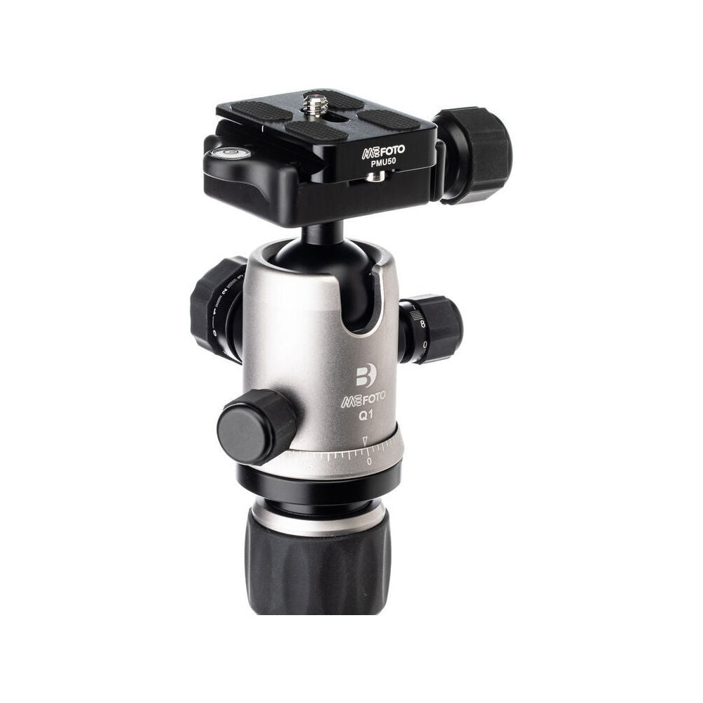 Benro MeFoto Roadtrip Aluminium Tripod Q1 Ball Head 156.5cm - Titanium