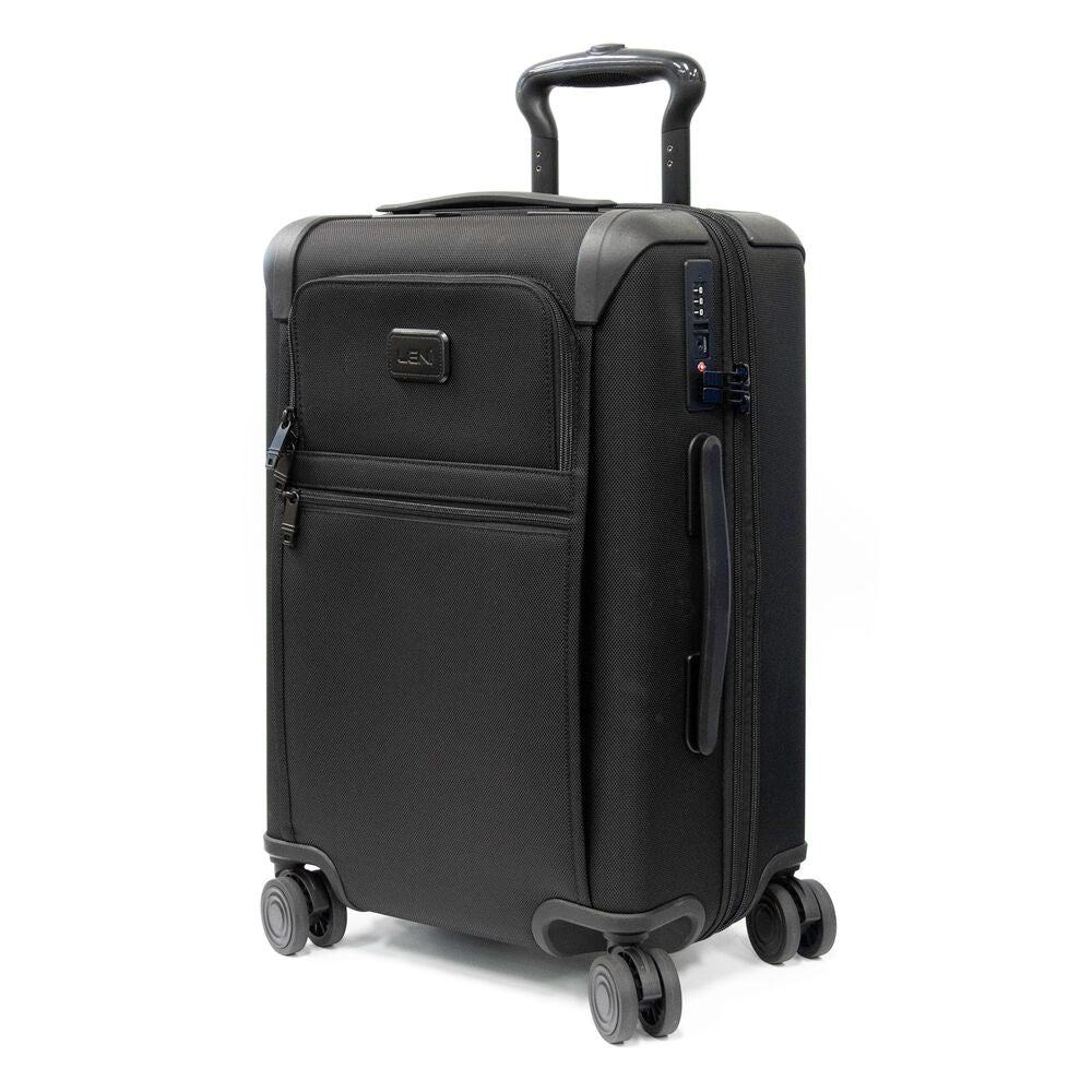 Leni 20" Carry On Cabin Size Professional Travel Luggage Bag- Black