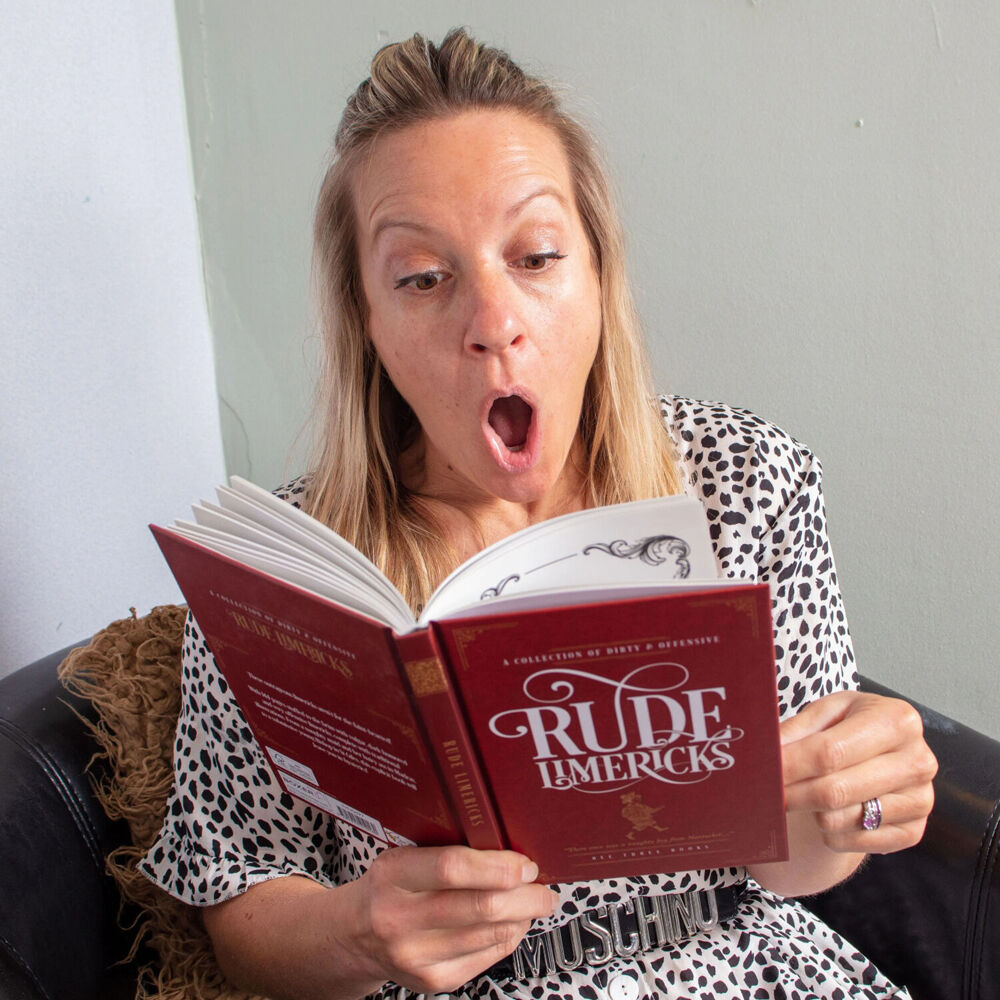 Boxer Gifts Funny and Rude Limericks Adult Joke Book 144 pages 18Y+