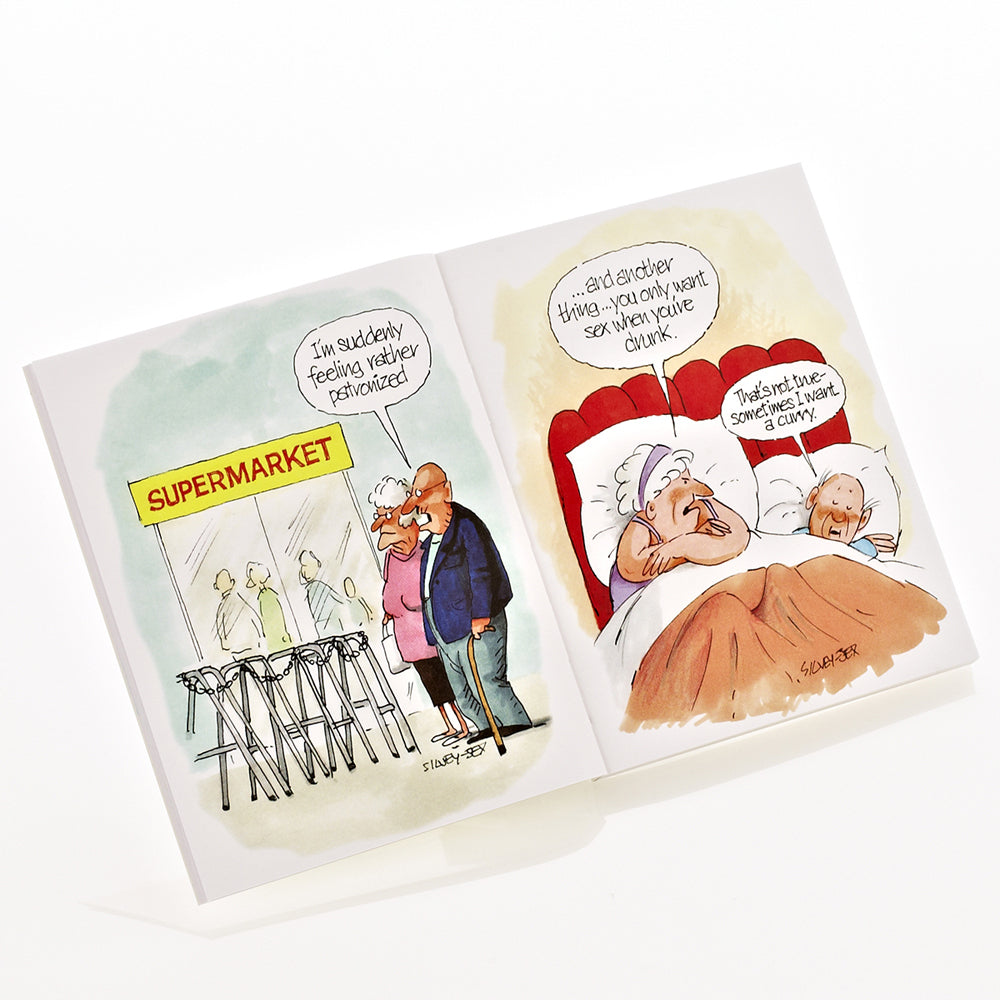 2PK Boxer Gifts Growing Old Disgracefully Fiction Comic Book