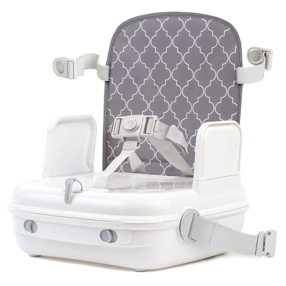 2PK BenBat YummiGo 2 in 1 Feed & Go Booster and Storage Case - Grey