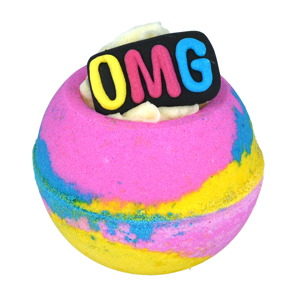 3PK Bomb Cosmetics Bath Blaster Fizzer/Bathbomb Soap - OMG