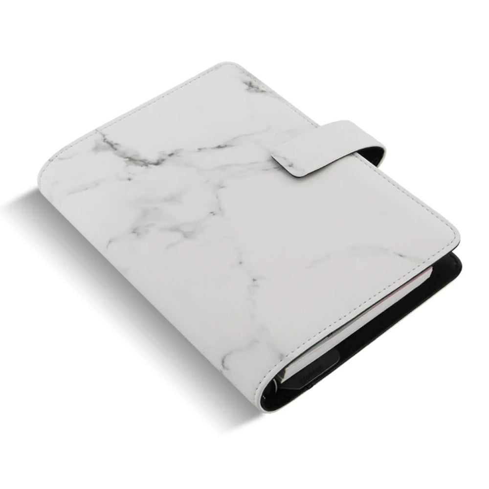 Filofax Patterns Personal Organiser Faux Leather - Marble