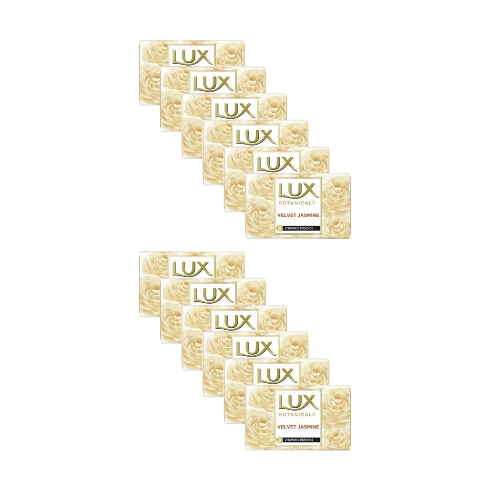 12x 2pc Lux Velvet Jasmine Infused With Vitamin C Essence Soap