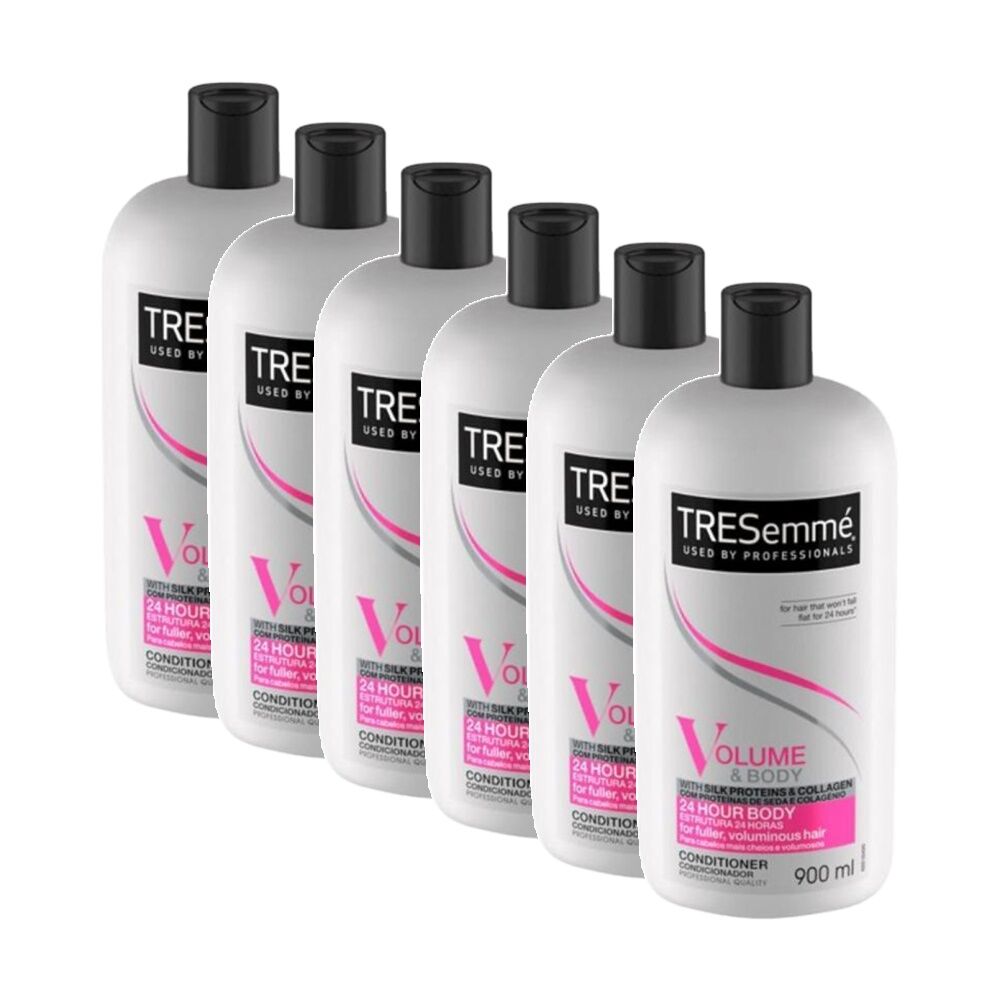 6PK TREsemme Long Lasting Volume Collagen Hair Conditioner 900ml