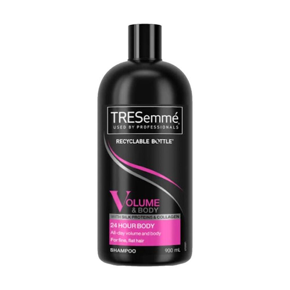 3PK TREsemme Long Lasting Volume Collagen Hair Shampoo 900ml