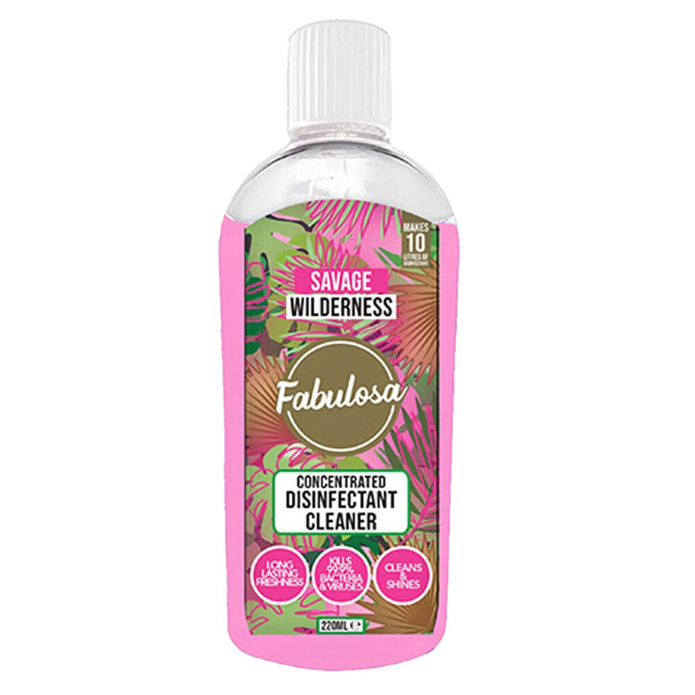 18PK Fabulosa Cotton Fresh Surface Cleaner Disinfectant 220ml Assorted