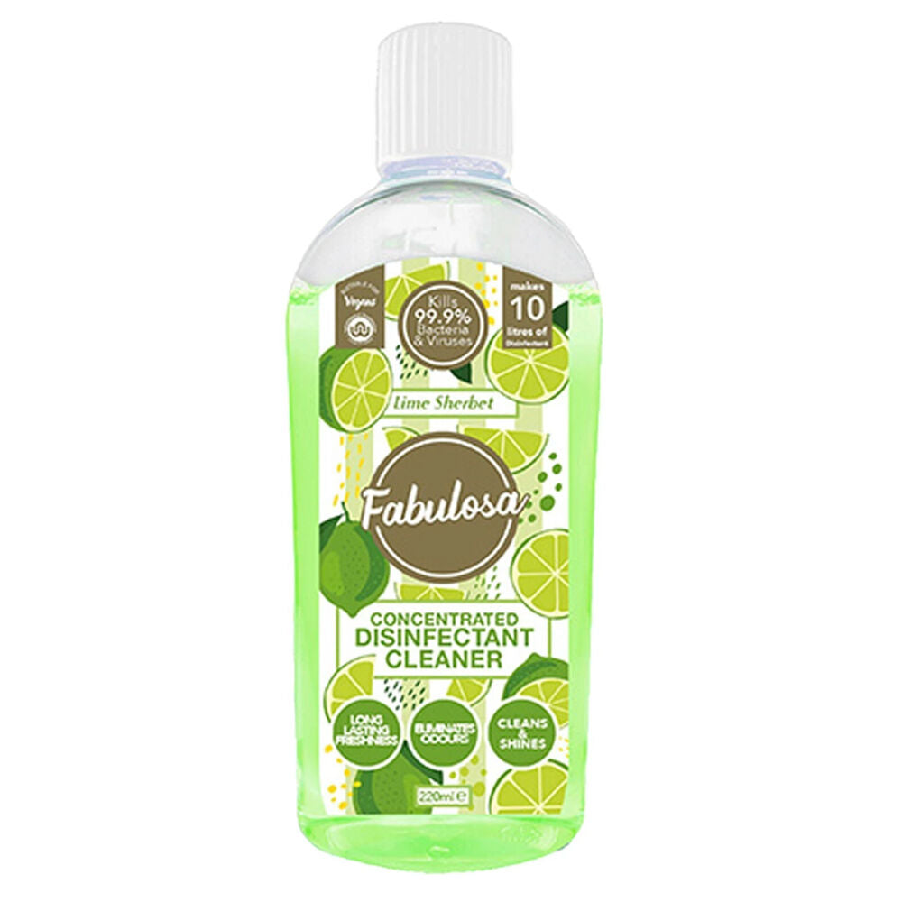 18PK Fabulosa Cotton Fresh Surface Cleaner Disinfectant 220ml Assorted