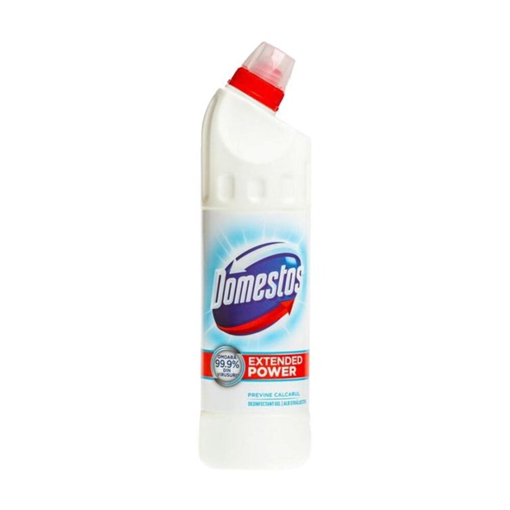 10PK Domestos Laundry Household Disinfectant Cleaner 750ml White