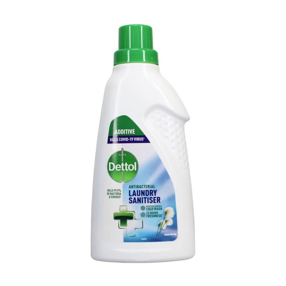 6PK Dettol Antibacterial Laundry Sanitiser Cleaning Detergent 750ml